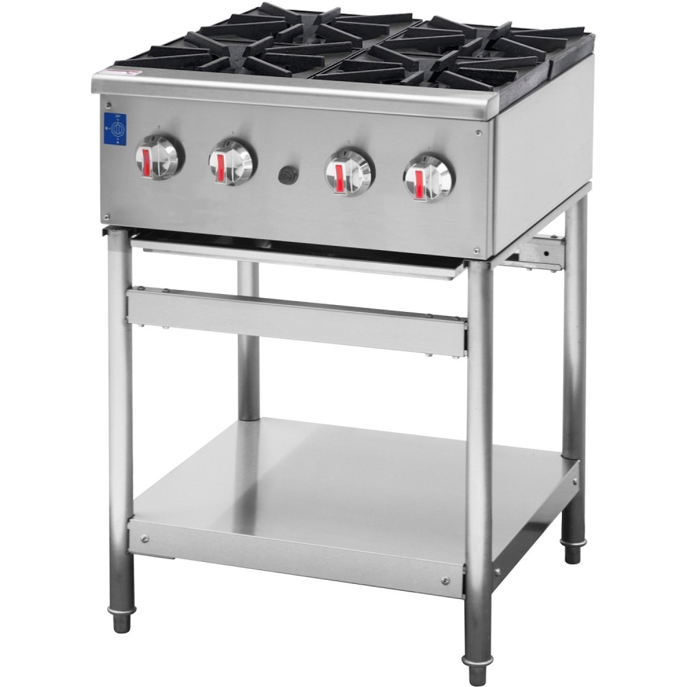 Stainless Steel Stand for EHP4S Gas Cooker / EGG24S Gas Griddle / ECB24S Gas Grill | Stalwart DA-STAND24S