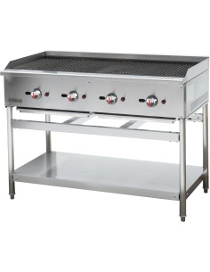 Stainless Steel Stand for EGG48S Gas Griddle and ECB48S Gas Grill | Stalwart DA-STAND48S 2