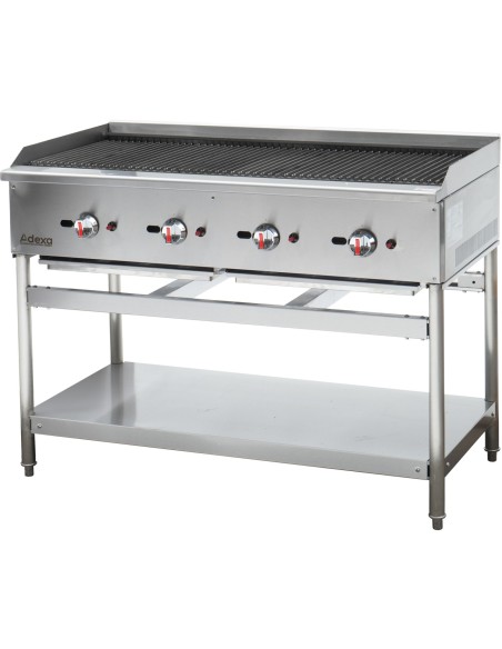 Stainless Steel Stand for EGG48S Gas Griddle and ECB48S Gas Grill | Stalwart DA-STAND48S