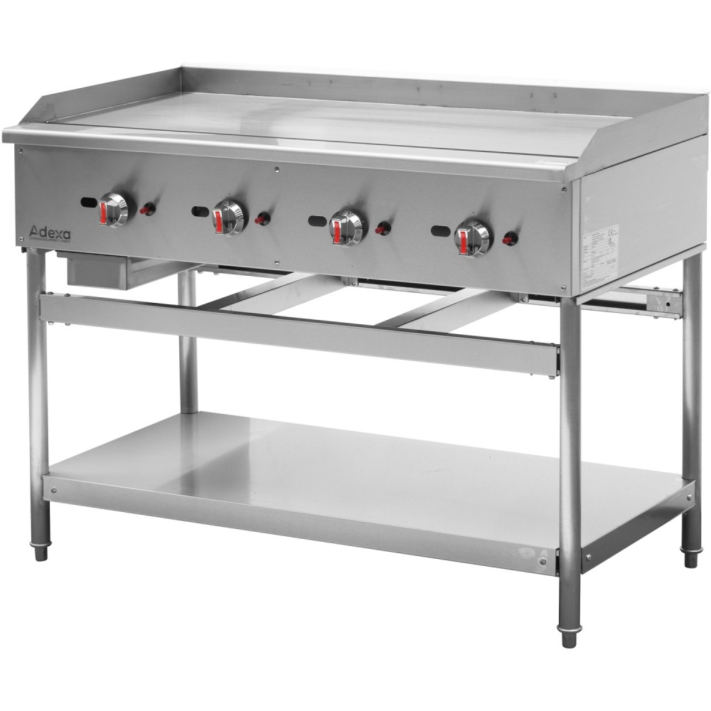 Stainless Steel Stand for EGG48S Gas Griddle and ECB48S Gas Grill | Stalwart DA-STAND48S