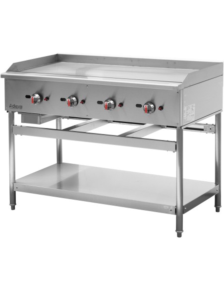 Stainless Steel Stand for EGG48S Gas Griddle and ECB48S Gas Grill | Stalwart DA-STAND48S