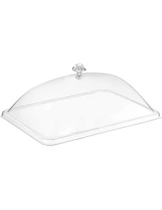 Polycarbonate Cake &amp Bread Cover 330x540x70mm Clear | Stwalwart DA-JGM504