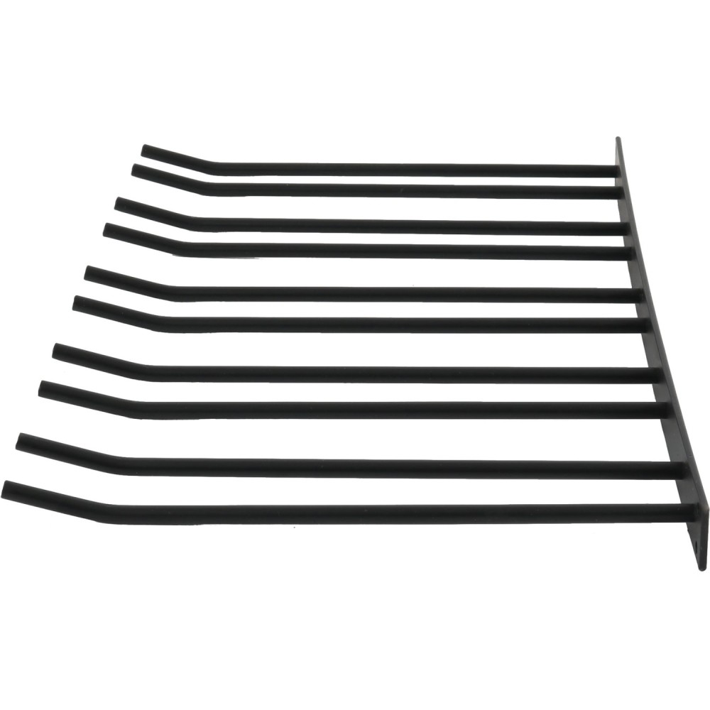 Wine Glass Rack Black Wall mounted Length 400mm 20 wine glasses | Stalwart DA-WGA58500400B