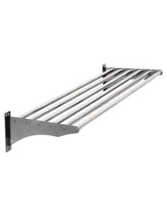 Tubular Wall shelf Stainless steel 600x320x140mm | Stalwart WHRT60