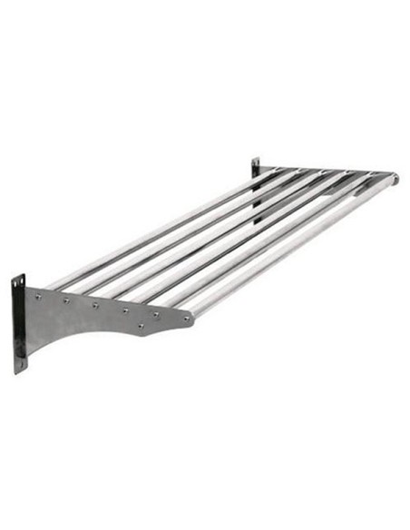 Tubular Wall shelf Stainless steel 600x320x140mm | Stalwart WHRT60