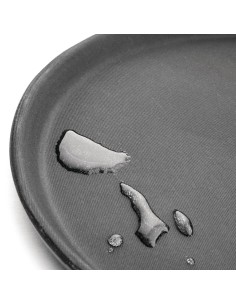 Non-skid Serving tray Fiberglass Oval 27" Black | Stalwart DA-WHF2700 2