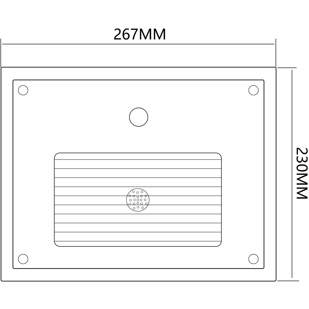 Water Station Sink Stainless steel | Stalwart DA-8P03