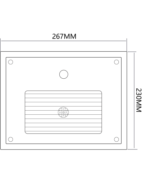 Water Station Sink Stainless steel | Stalwart DA-8P03