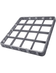 Commercial Cup/Glass Rack Extender 16 Compartments 500x500x50mm | Stalwart DA-JGM812