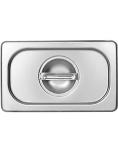 Stainless Steel Gastronorm Container Lid GN1/9 | Stwalwart DA-JJD19LID