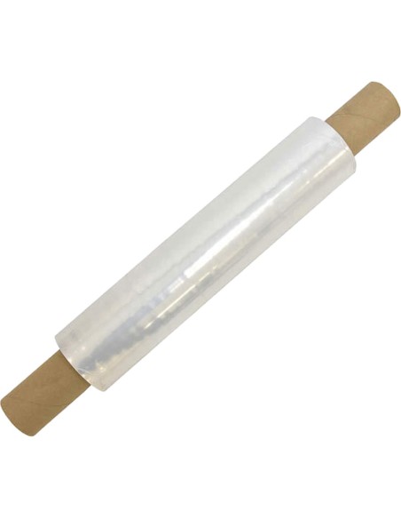 Premium 17 μm PE Stretch Film 40 cm × 300 m Extended 1.5″ Core Transparent| Stwalwart DA-SWRAP20