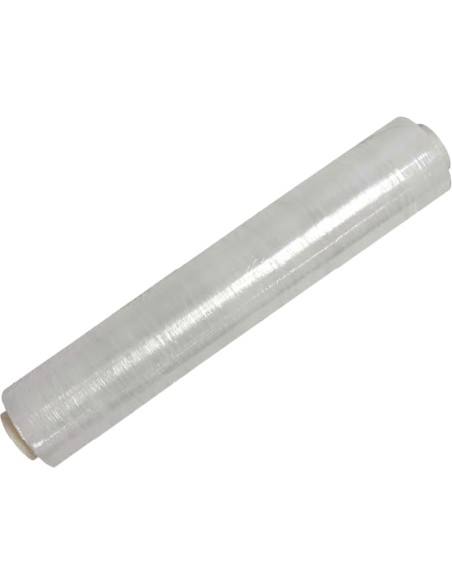 Premium 12 μm PE Stretch Film 40 cm × 250 m Flush 2″ Core Transparent| Stwalwart DA-SWRAP30