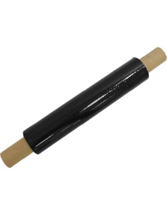 Premium 17 μm PE Stretch Film 40 cm × 300 m Extended 1.5″ Core Black | Stwalwart DA-SWRAP24