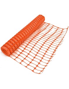 HDPE Safety Barrier Mesh Roll 120x40mm Mesh 1m x 50m Orange | Stalwart DA-YONG22