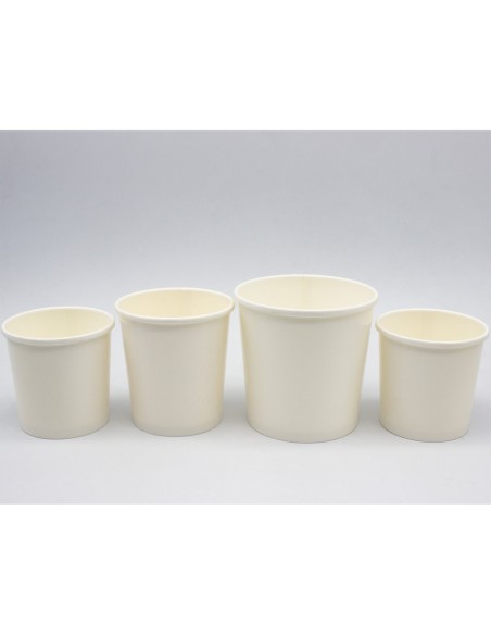 500pcs White Soup Bowl 16oz/473ml PE | Stalwart DA-WSB16OZ