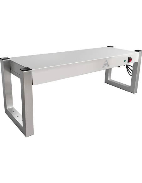 Professional Commercial Quartz Lamp Heating Gantry Single Tier 1800x300x325mm