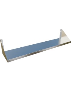 Professional Commercial Wall Shelf Stainless Steel 1200x300x200mm