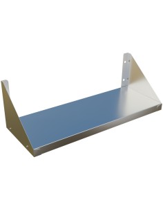 Professional Commercial Wall Shelf Stainless Steel 800x300x200mm