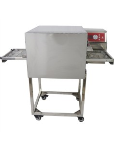Professional Commercial Electric 14” Conveyor Pizza Oven with Trolley 1280x910x480mm