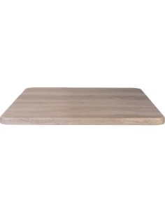Seamless Square Table Top Grey Wood 24x24" | Stalwart DA-TT2424GREYWOOD 2