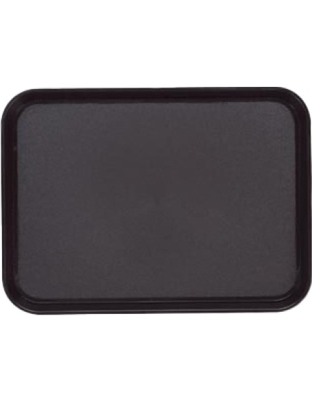 Fast Food Tray Black Polypropylene (PP) 445x307x30mm | Professional CS25GZFH706-DX