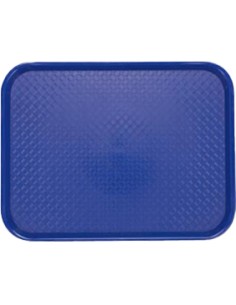Fast Food Tray Black Polypropylene (PP) 439x301x32mm | Professional CS25GZFH708-DX
