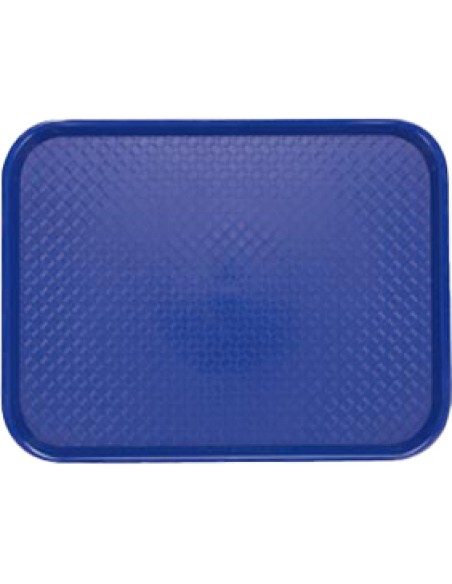 Fast Food Tray Black Polypropylene (PP) 439x301x32mm | Professional CS25GZFH708-DX