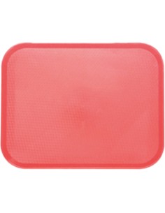 Fast Food Tray Black Polypropylene (PP) 428x305x25mm | Professional CS25GZFH710-DX
