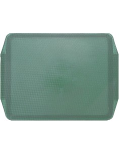 Fast Food Tray Red ABS Plastic 267x200x16mm | Professional CS25GZFH728-DX