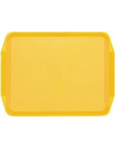 Fast Food Tray Red ABS Plastic 425x310x19mm | Professional CS25GZFH734-DX