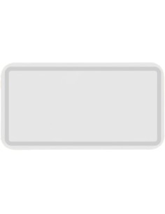Fast Food Tray White ABS Plastic 434x318x19mm | Professional CS25GZFH740-DX