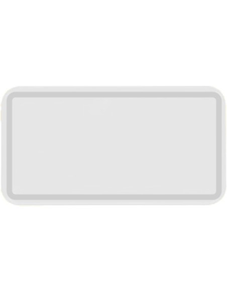 Fast Food Tray White ABS Plastic 434x318x19mm | Professional CS25GZFH740-DX