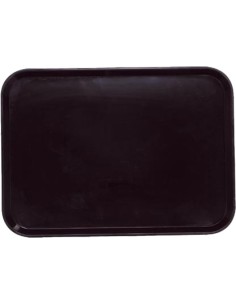 Fast Food Tray Green ABS Plastic 434x318x19mm | Professional CS25GZFH744-DX
