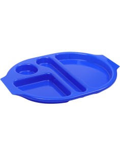 Fast Food Tray Red Polypropylene (PP) 415x305x20mm | Professional CS25GZFH782-DX