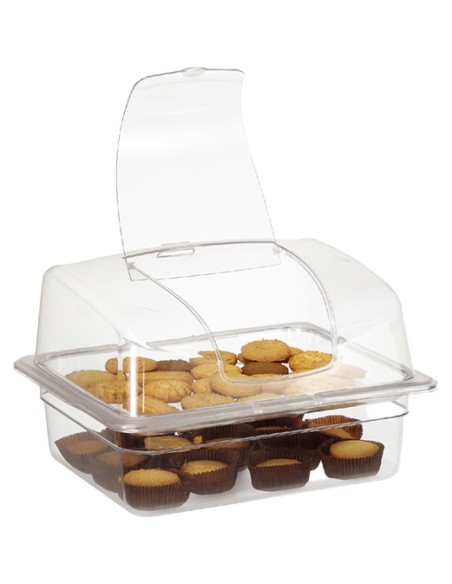 Fast Food Tray Black Polypropylene (PP) 415x305x20mm | Professional CS25GZFH786-DX
