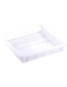 Compartment Fast Food Tray Yellow Polycarbonate (PC) 377x280x25mm | Professional CS25GZFH7164-DX