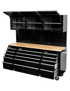 Mobile 4-Tier Shelving Unit with Castors Metal Frame with Polypropylene (PP) Shelves 915×460×1620mm | Professional CS25GZFH1606-