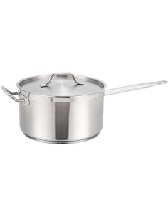 Professional Saucepan with Lid and Helper handle Stainless steel 9.8 litres | DA-SE22816