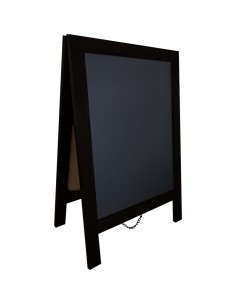 Pavement Chalk Board with Stand Beech Frame 560×650×1220mm | Professional CS25GWA244-DX 2