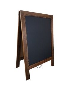 Table Chalk Board Black Frame 270×71×323mm | Professional CS25GWA246-DX 2