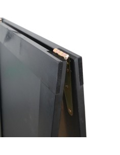 Table Chalk Board Black Frame 200×60×233mm | Professional CS25GWA250-DX 2