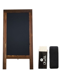 Table Chalk Board Beech Frame 200×60×233mm | Professional CS25GWA252-DX