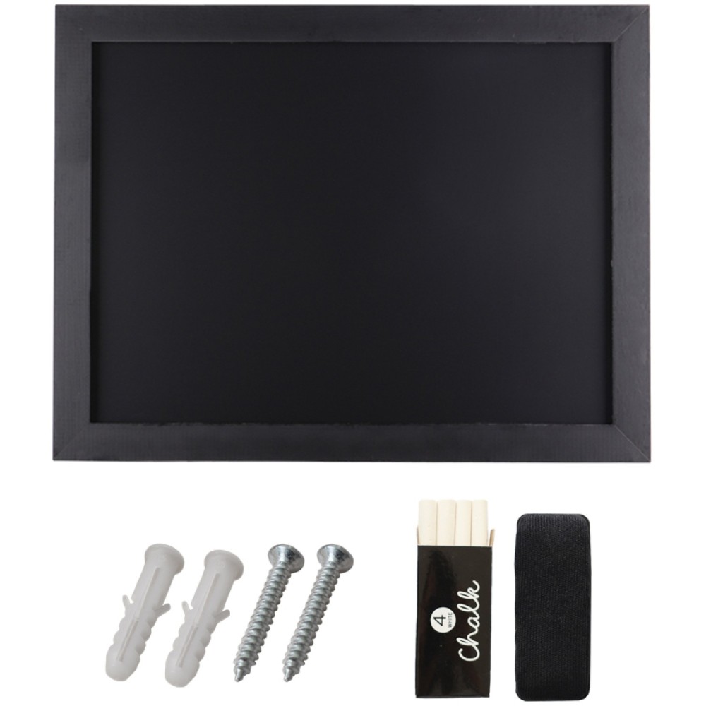 Pavement Chalk Board with Magnetic Surface Black Frame 24&quot×48&quot (610×1219mm) | Professional CS25GWA272-DX