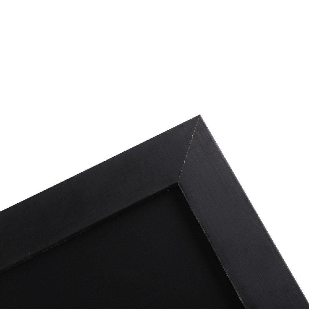 Pavement Chalk Board with Magnetic Surface Black Frame 24&quot×48&quot (610×1219mm) | Professional CS25GWA272-DX