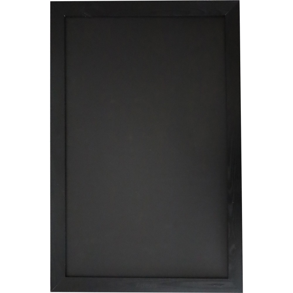 Pavement Chalk Board with Magnetic Surface Black Frame 27&quot×59&quot (686×1499mm) | Professional CS25GWA276-DX
