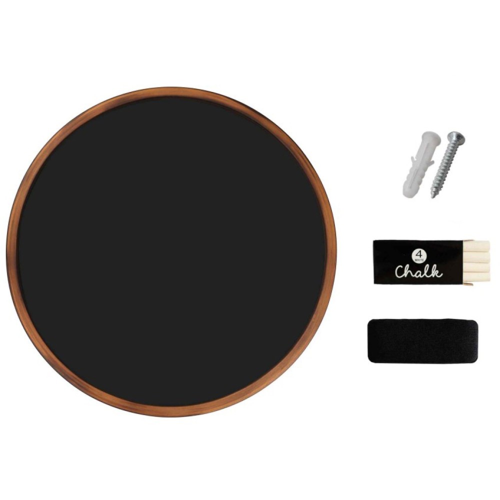 Wall-Mounted Chalk Board with Magnetic Surface Black Frame 18&quot×24&quot (457×610mm) | Professional CS25GWA284-DX