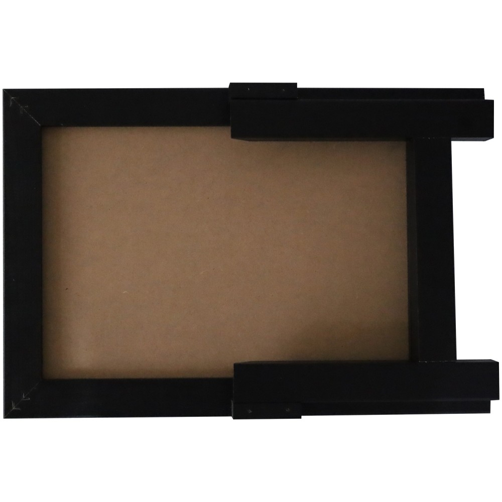 Wall-Mounted Chalk Board with Magnetic Surface Black Frame 24&quot×36&quot (610×914mm) | Professional CS25GWA288-DX