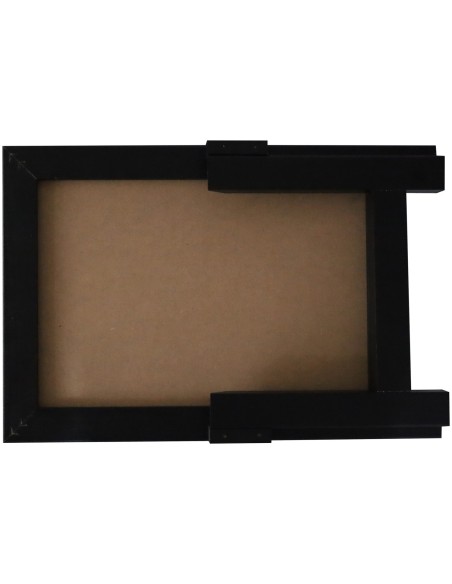 Wall-Mounted Chalk Board with Magnetic Surface Black Frame 24&quot×36&quot (610×914mm) | Professional CS25GWA288-DX