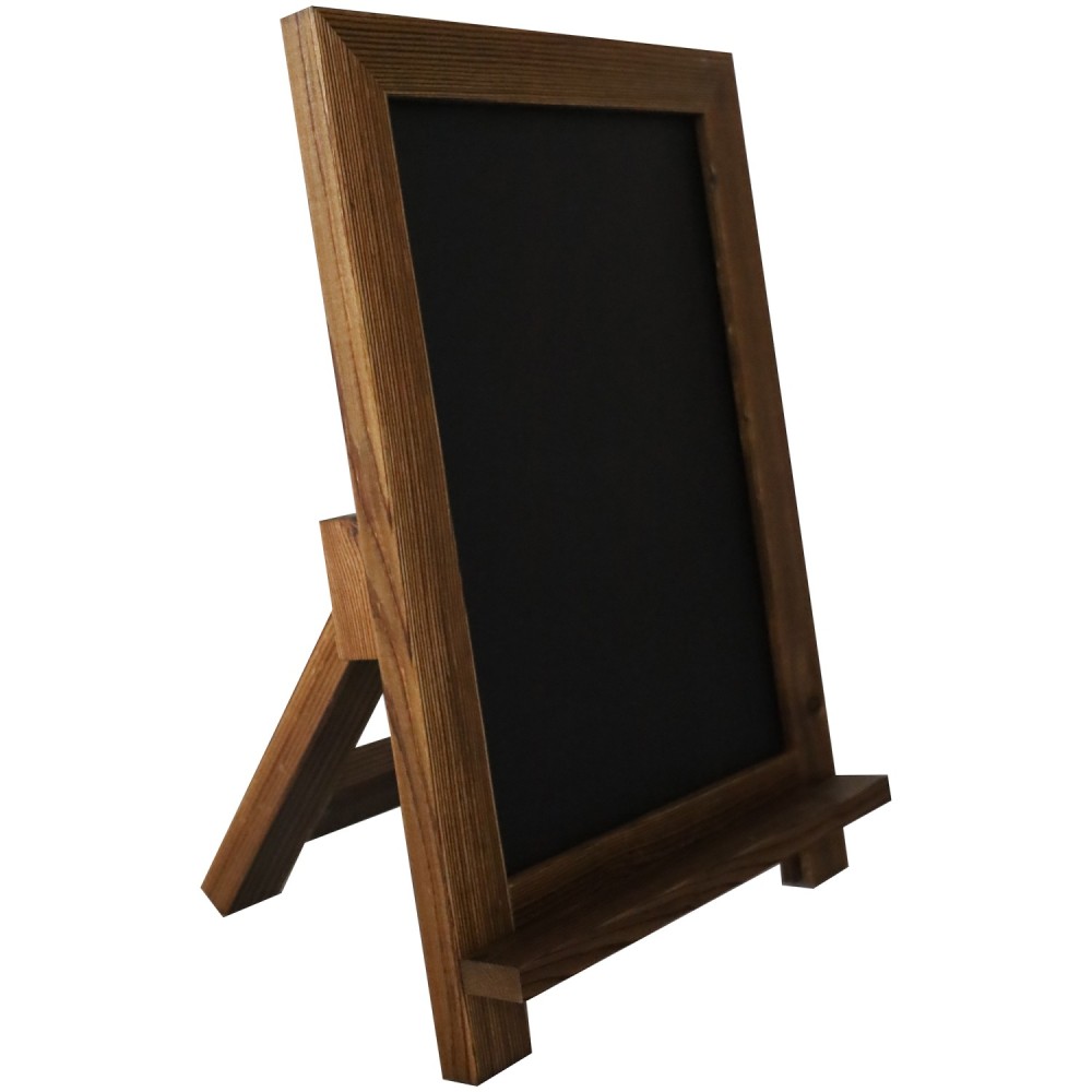 Wall-Mounted Chalk Board with Magnetic Surface Black Frame 24&quot×36&quot (610×914mm) | Professional CS25GWA288-DX