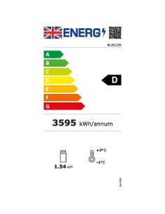 Wall Cabinet Multi Deck Refrigerator Night Curtain Black 1200x800x1175mm | Stalwart DA-BLUEL236 2